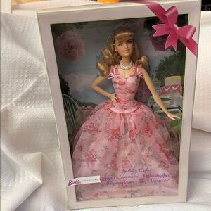 Barbie Signature Birthday Wishes Doll Blonde Hair 2025 Edition Mint Condition